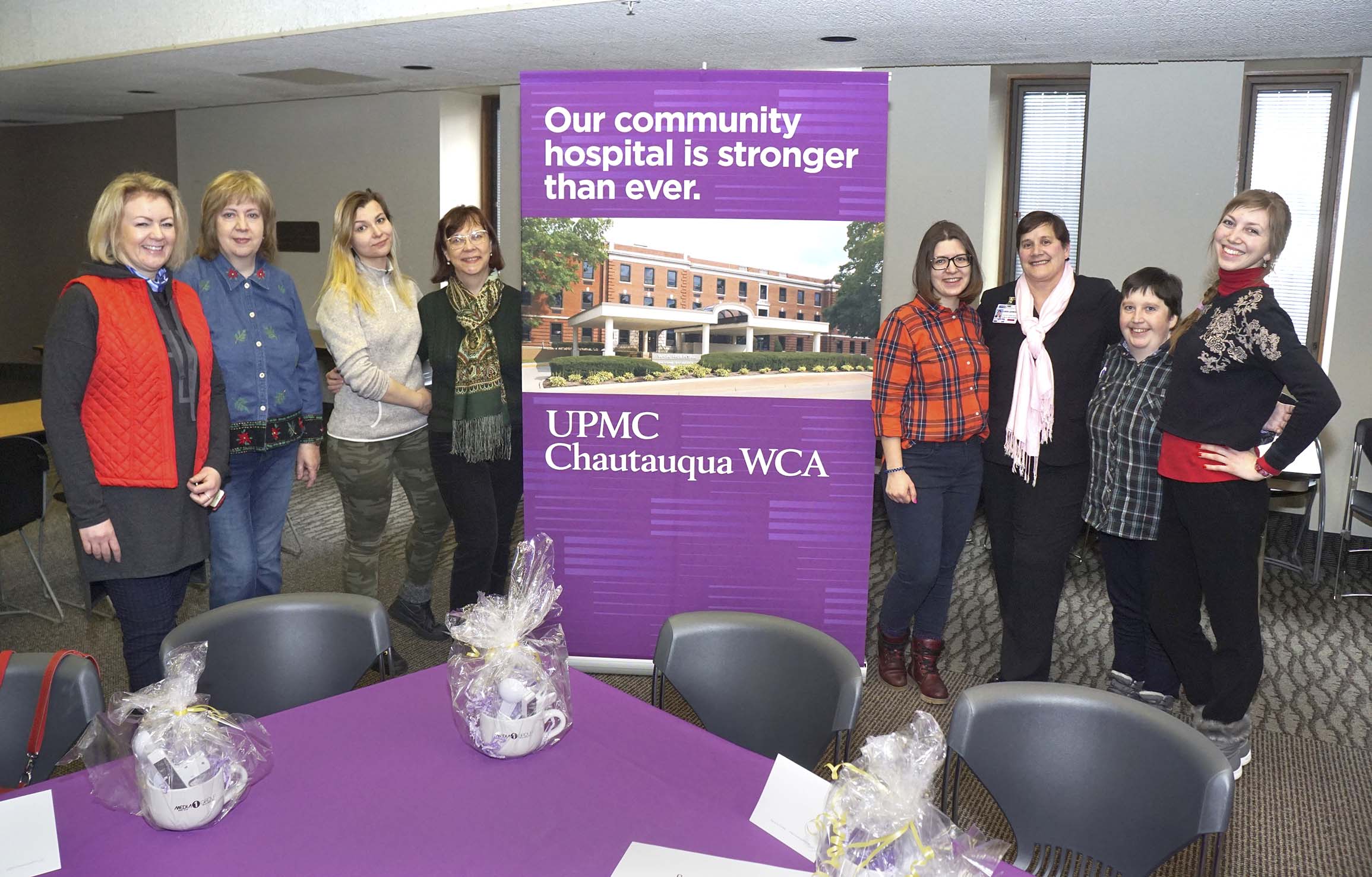 Russian visitors receive warm at UPMC Chautauqua WCA News